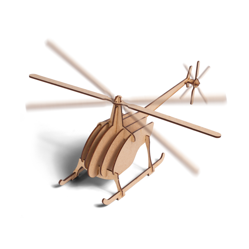 Read more about the article Quebra-Cabeça 3D – Helicóptero 2 Hélices